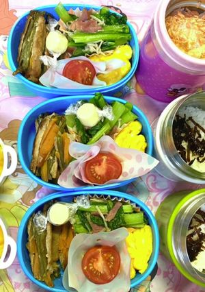 姉妹弁当160-レシピのメイン写真