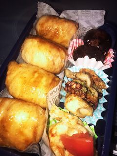 お弁当にタコとちくわのマヨガーリック炒め-レシピのメイン写真