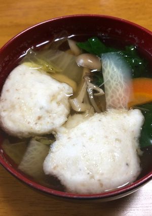 ⭐️志布志産自然薯の具沢山だんご汁⭐️-レシピのメイン写真