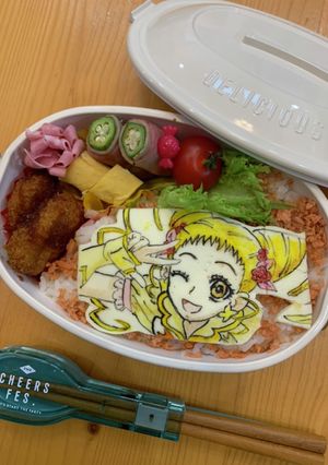 プリキュア キャラ弁 オブアート-レシピのメイン写真