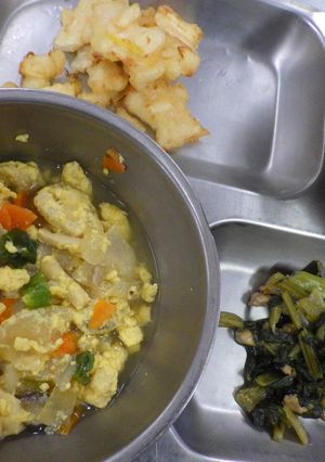 深川どんぶり　河内長野市学校給食-レシピのメイン写真