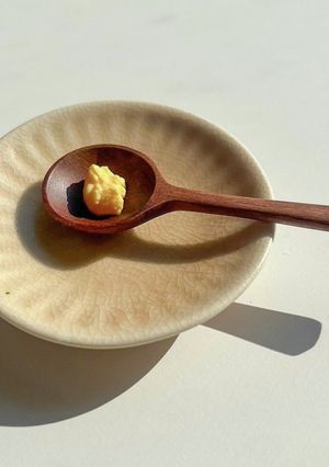 【離乳食初期】黄身のだしのばし-レシピのメイン写真