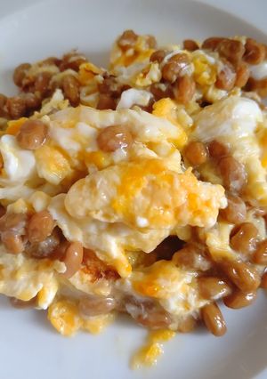 納豆卵焼き-レシピのメイン写真