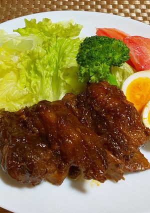 ★簡単！圧力鍋で美味しい＊スペアリブ＊♪-レシピのメイン写真