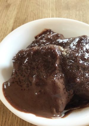 老化パンの救済☆チョコパンプディング風-レシピのメイン写真