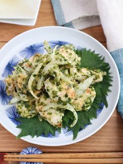 ご飯がすすむ!鶏むね肉の海苔塩バター炒め-レシピのメイン写真