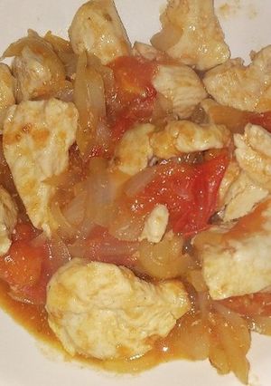 鶏むね肉プチトマトのコンソメソテー-レシピのメイン写真