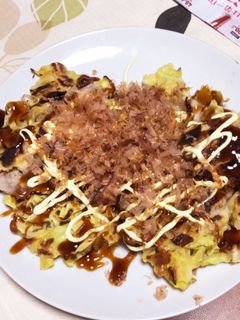 でっかいお好み焼き-レシピのメイン写真