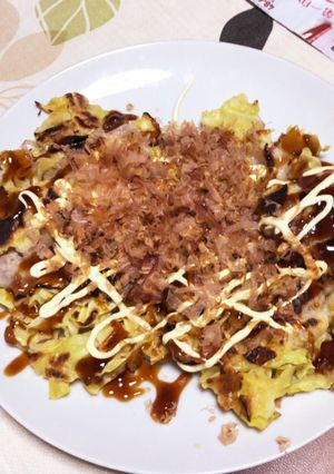 でっかいお好み焼き-レシピのメイン写真