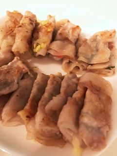豚しゃぶ肉の巻き巻き-レシピのメイン写真