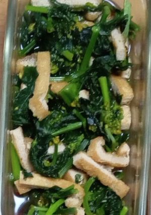 のらぼうなの煮浸し-レシピのメイン写真