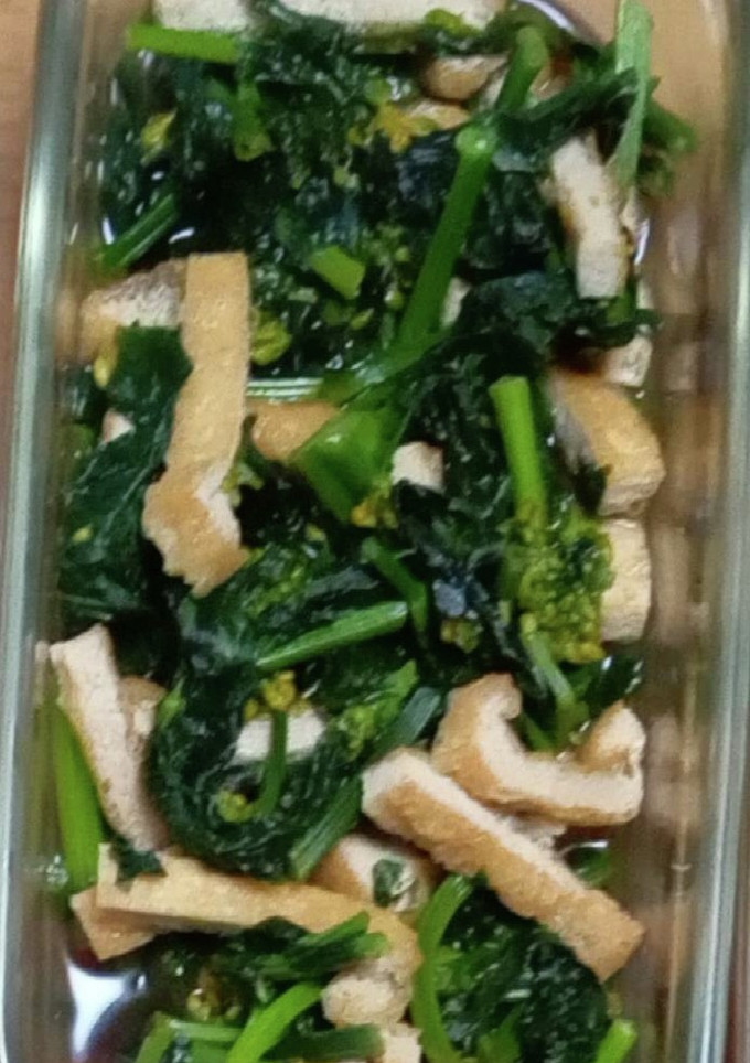 のらぼうなの煮浸し-レシピのメイン写真
