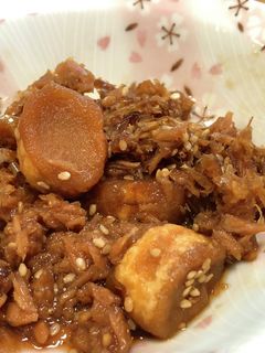 【ご飯のお供】簡単!ツナとお麩の佃煮-レシピのメイン写真