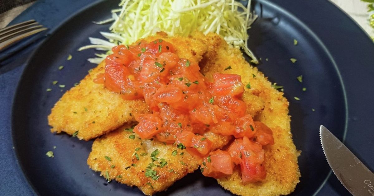 鶏胸肉1枚で！簡単絶品チキンカツレツ by ☆ガンガン☆ 【クックパッド