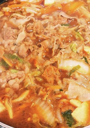 味噌ベースなベトコンラーメン風鍋-レシピのメイン写真