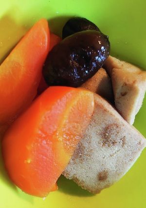 高野豆腐の炊き合わせ-レシピのメイン写真