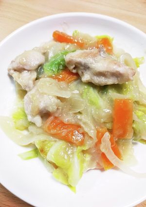 鶏肉のクリームあん-レシピのメイン写真