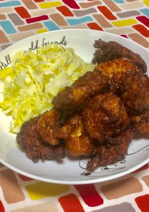 超簡単☆しっとりジューシー味噌唐揚げ♫-レシピのメイン写真