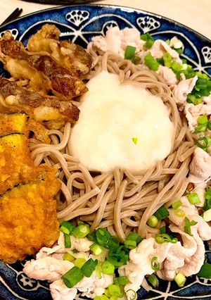とろろ蕎麦プレート-レシピのメイン写真