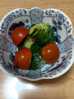 蛇腹キュウリのサラダ-レシピのメイン写真