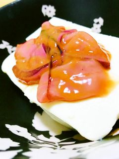 【時短版】30秒でできるイカの塩辛やっこ-レシピのメイン写真