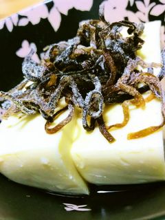 【簡単おつまみ】塩昆布やっこ-レシピのメイン写真
