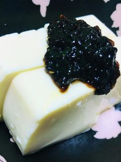 【簡単おつまみ】海苔佃煮やっこ-レシピのメイン写真