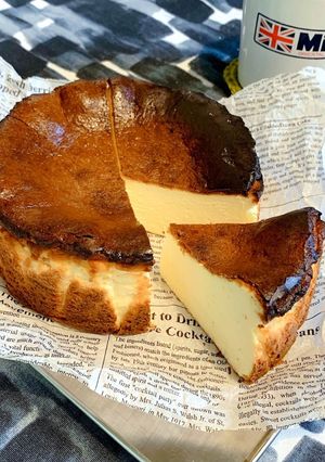 1ボウルでOK✦米粉のバスクチーズケーキ-レシピのメイン写真