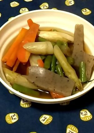 ウドの筑前煮-レシピのメイン写真