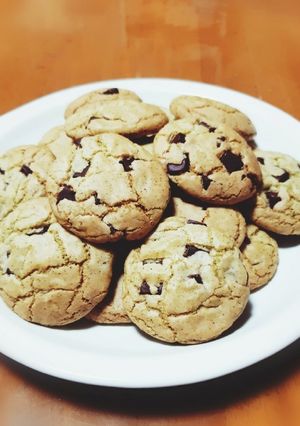 バター無し◎チャンクチョコ抹茶クッキー-レシピのメイン写真