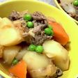 定番!新じゃがいもと新玉ねぎの肉じゃが