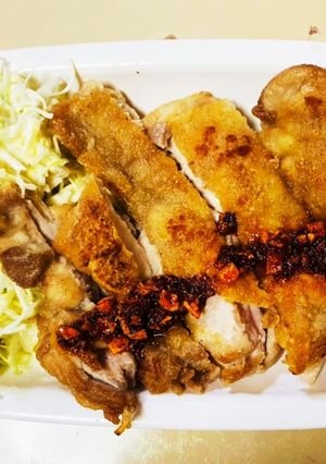 鳥もも肉のラー油がけ-レシピのメイン写真