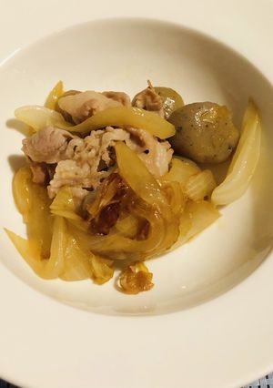 たまには肉で元気つけてこんにゃく-レシピのメイン写真