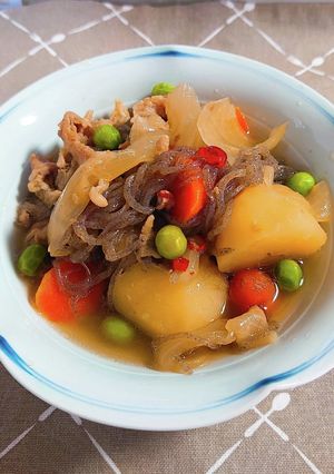 ピリッ!と肉じゃが-レシピのメイン写真