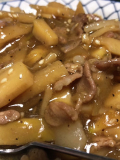 タケノコと豚肉と搾菜の和風中華-レシピのメイン写真