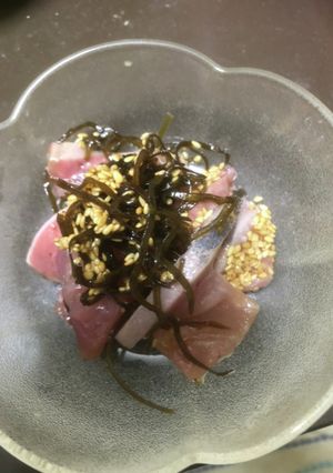 ブリの塩昆布漬け-レシピのメイン写真
