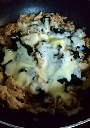 豚肉の甘辛海苔チーズ焼き-レシピのメイン写真