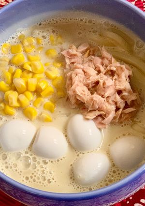 あったか豆乳うどん-レシピのメイン写真