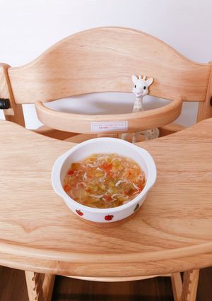 離乳食後期☆春キャベツのミネストローネ-レシピのメイン写真