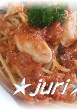 ★缶詰 de クイックトマトパスタ★-レシピのメイン写真