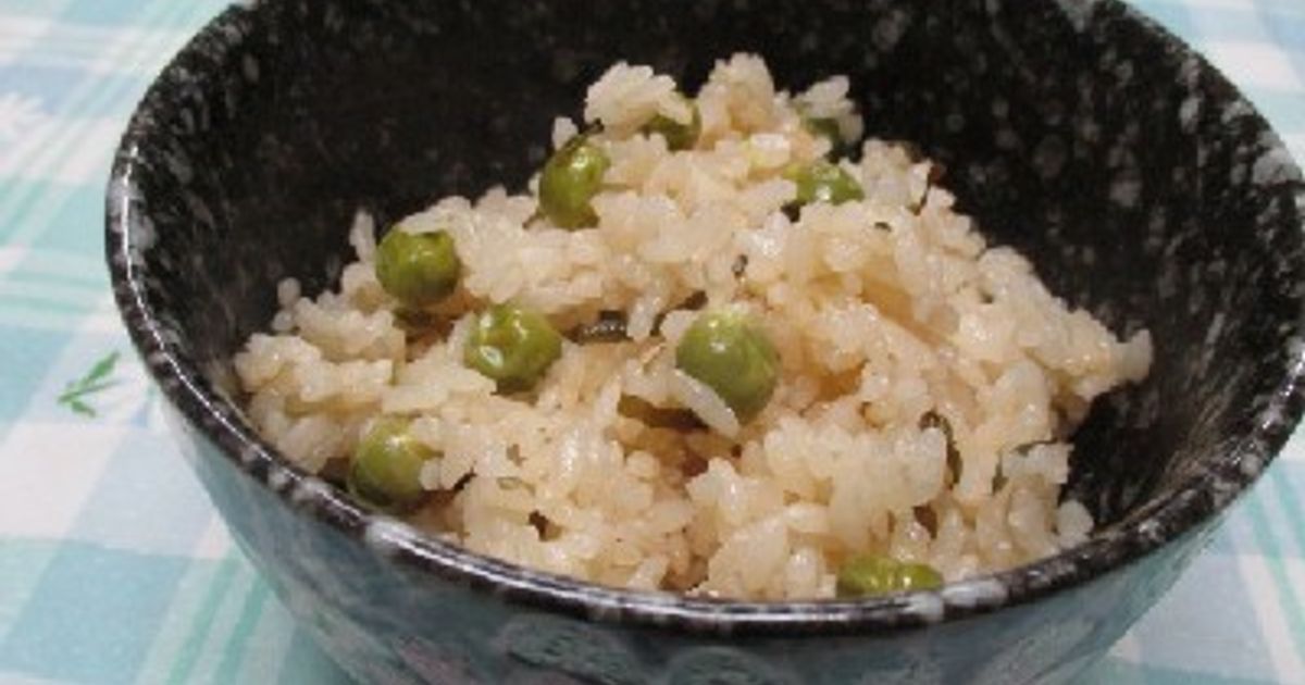 豆ごはん by 風の旋律 【クックパッド】 簡単おいしいみんなのレシピが