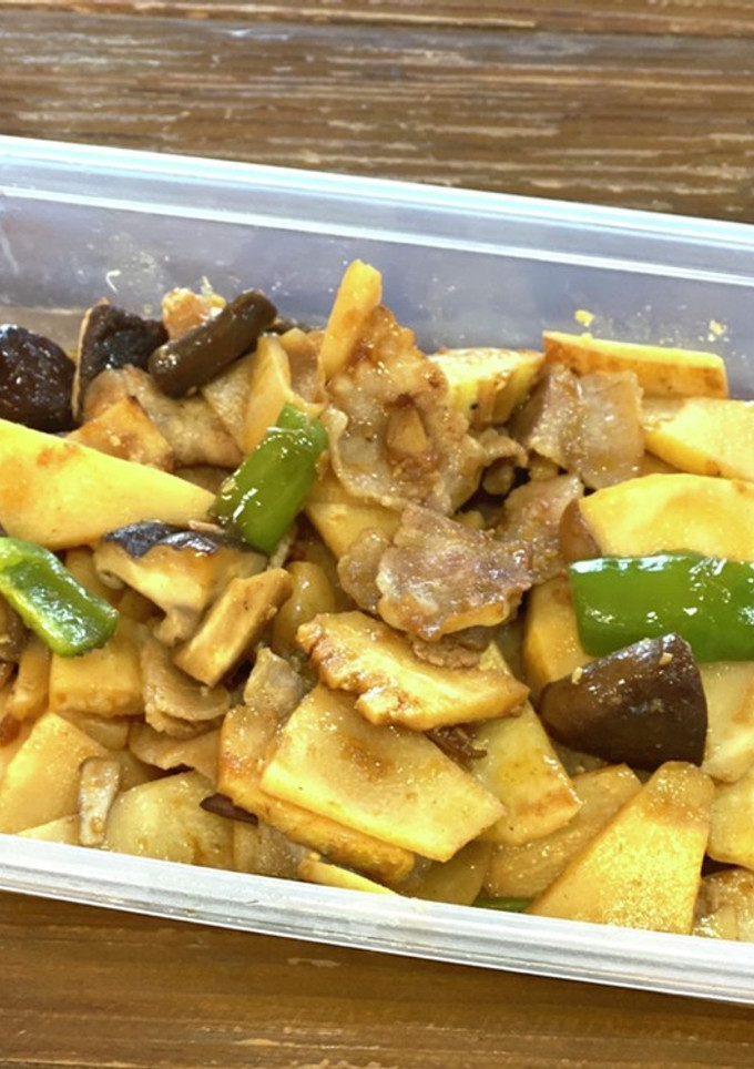 豚肉とタケノコの焼肉たれ炒め-レシピのメイン写真