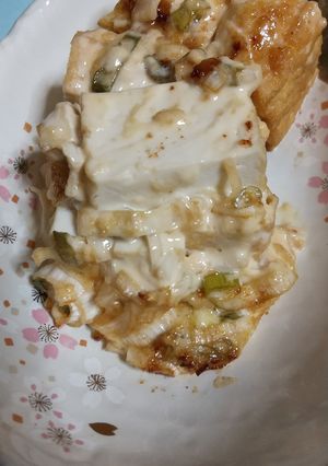 厚揚げのネギマヨしょう油だれ-レシピのメイン写真