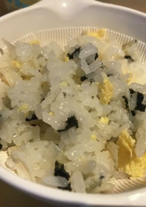 離乳食のりたま風まぜご飯-レシピのメイン写真