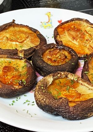 椎茸の魚焼きグリル【簡単】じゅわっ！-レシピのメイン写真