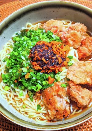 麻辣唐揚げラーメン-レシピのメイン写真