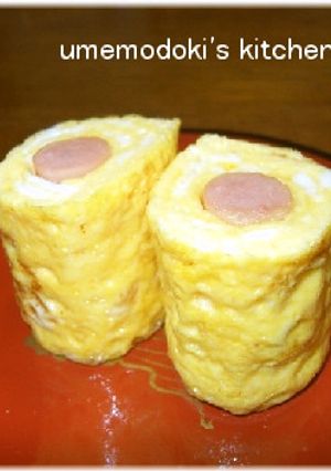 お弁当に★ウインナ巻き卵焼き-レシピのメイン写真