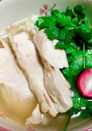 レンジで鶏チャーシュー風蒸し鶏-レシピのメイン写真