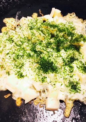 とっても美味しい♡筍とチーズの鉄板焼き♪-レシピのメイン写真
