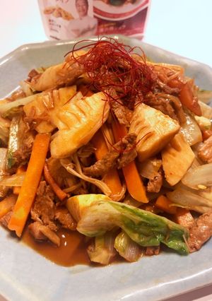 大豆のお肉のピリ辛オイスターソース炒め-レシピのメイン写真